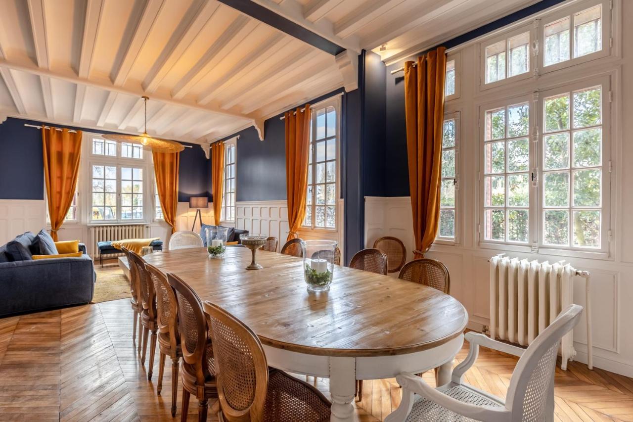 Le Manoir Des Embruns 14P - Location N1- Terrace- Public Parking 2 Min Villa Honfleur Kültér fotó