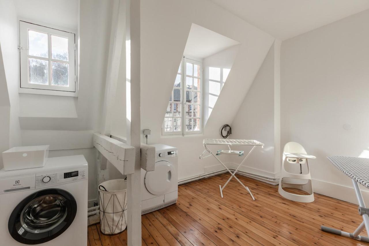 Le Manoir Des Embruns 14P - Location N1- Terrace- Public Parking 2 Min Villa Honfleur Kültér fotó