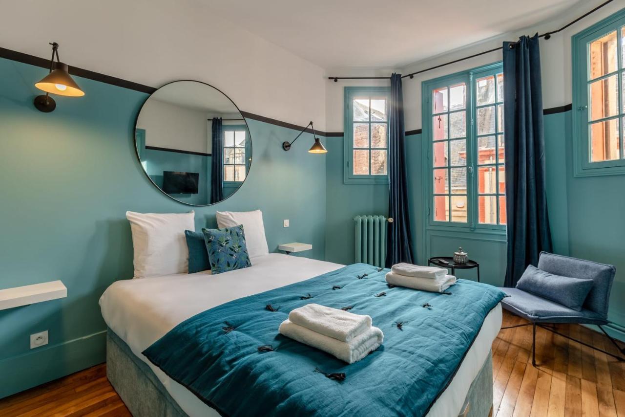 Le Manoir Des Embruns 14P - Location N1- Terrace- Public Parking 2 Min Villa Honfleur Kültér fotó