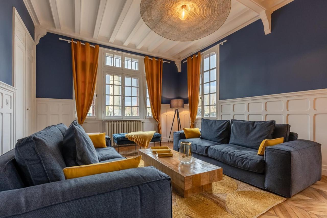 Le Manoir Des Embruns 14P - Location N1- Terrace- Public Parking 2 Min Villa Honfleur Kültér fotó