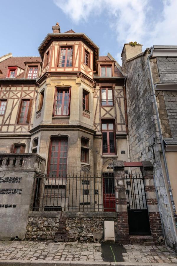 Le Manoir Des Embruns 14P - Location N1- Terrace- Public Parking 2 Min Villa Honfleur Kültér fotó
