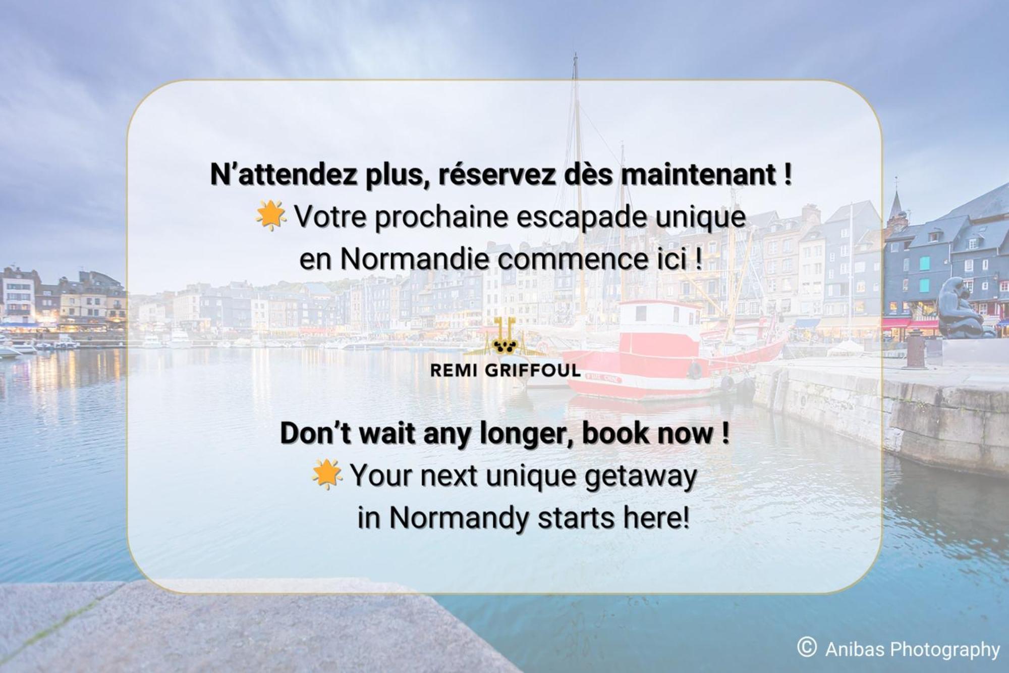 Le Manoir Des Embruns 14P - Location N1- Terrace- Public Parking 2 Min Villa Honfleur Kültér fotó